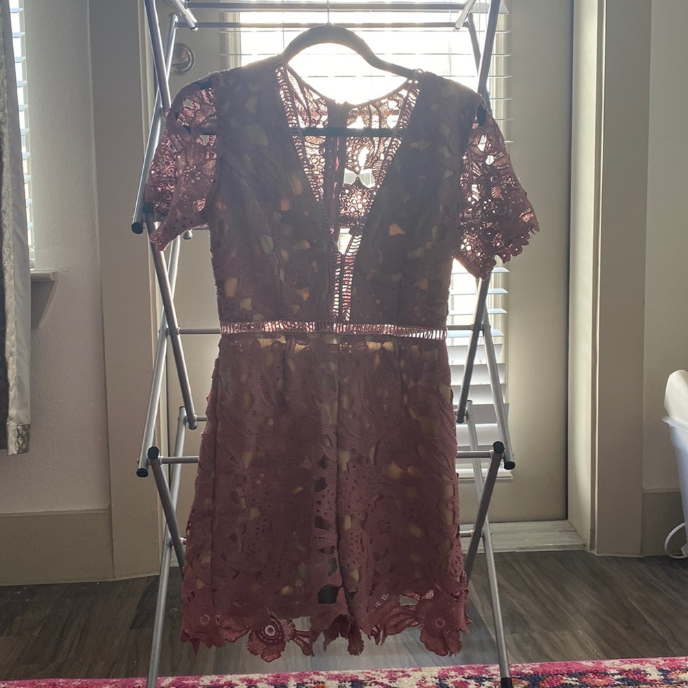 Pink the room romper